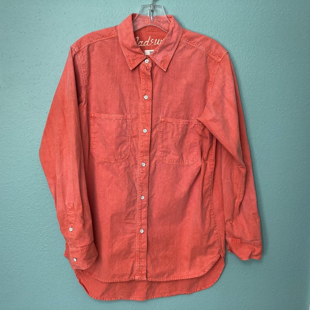 Madewell Ex-Boyfriend Perfect Chambray in Sunset - Picture 1 of 4